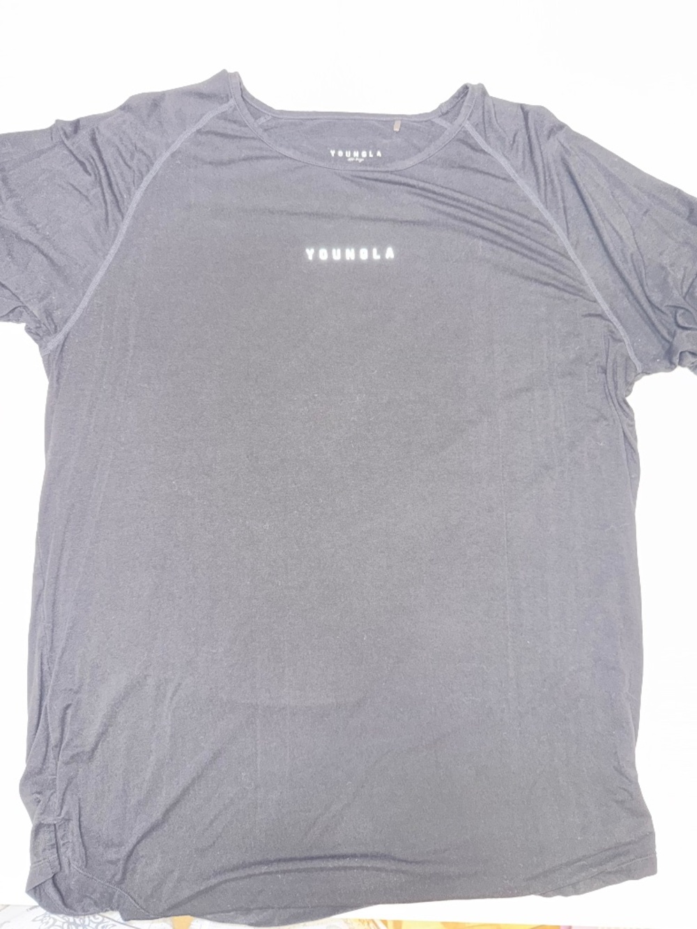 YoungLA Black Performance Gym T-Shirt Men’s XXL